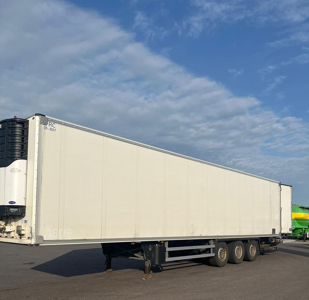 Schmitz Cargobull CARRIER MAXIMA 1300 / WINDA / DOPPEL STOCK / ŚCIANA GRODZIOWA / BELKI / PODNOSZONA OŚ / z Niemiec / TOP STAN 2011/ CARRIER CHŁODNIA CHLODNIA LODÓWKA PODWÓJNY ZAŁADUNEK PIĘTROWA - Рефрижератор напівпричіп: фото 1 Schmitz Cargobull CARRIER MAXIMA 1300 / WINDA / DOPPEL STOCK / ŚCIANA GRODZIOWA / BELKI / PODNOSZONA OŚ / z Niemiec / TOP STAN 2011/ CARRIER CHŁODNIA CHLODNIA LODÓWKA PODWÓJNY ZAŁADUNEK PIĘTROWA - Рефрижератор напівпричіп: фото 1