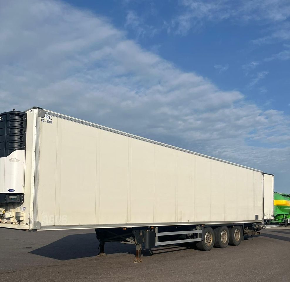 Schmitz Cargobull CARRIER MAXIMA 1300 / WINDA / DOPPEL STOCK / ŚCIANA GRODZIOWA / BELKI / PODNOSZONA OŚ / z Niemiec / TOP STAN 2011/ CARRIER CHŁODNIA CHLODNIA LODÓWKA PODWÓJNY ZAŁADUNEK PIĘTROWA - Рефрижератор напівпричіп: фото 5 Schmitz Cargobull CARRIER MAXIMA 1300 / WINDA / DOPPEL STOCK / ŚCIANA GRODZIOWA / BELKI / PODNOSZONA OŚ / z Niemiec / TOP STAN 2011/ CARRIER CHŁODNIA CHLODNIA LODÓWKA PODWÓJNY ZAŁADUNEK PIĘTROWA - Рефрижератор напівпричіп: фото 5