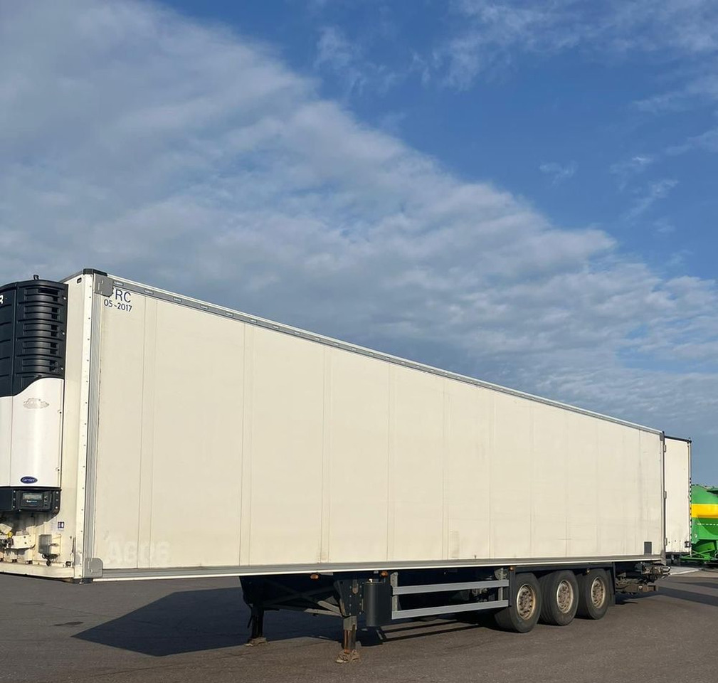 Schmitz Cargobull CARRIER MAXIMA 1300 / WINDA / DOPPEL STOCK / ŚCIANA GRODZIOWA / BELKI / PODNOSZONA OŚ / z Niemiec / TOP STAN 2011/ CARRIER CHŁODNIA CHLODNIA LODÓWKA PODWÓJNY ZAŁADUNEK PIĘTROWA - Рефрижератор напівпричіп: фото 2 Schmitz Cargobull CARRIER MAXIMA 1300 / WINDA / DOPPEL STOCK / ŚCIANA GRODZIOWA / BELKI / PODNOSZONA OŚ / z Niemiec / TOP STAN 2011/ CARRIER CHŁODNIA CHLODNIA LODÓWKA PODWÓJNY ZAŁADUNEK PIĘTROWA - Рефрижератор напівпричіп: фото 2