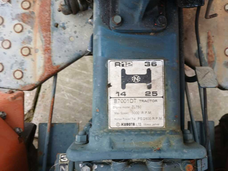 Kubota B 7001 - Мінітрактор: фото 5 Kubota B 7001 - Мінітрактор: фото 5