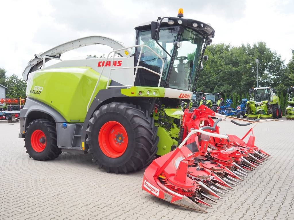 Claas Jaguar 870 + Kemper 360 Plus - Кормозбиральний комбайн: фото 4 Claas Jaguar 870 + Kemper 360 Plus - Кормозбиральний комбайн: фото 4