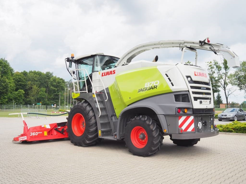 Claas Jaguar 870 + Kemper 360 Plus - Кормозбиральний комбайн: фото 2 Claas Jaguar 870 + Kemper 360 Plus - Кормозбиральний комбайн: фото 2