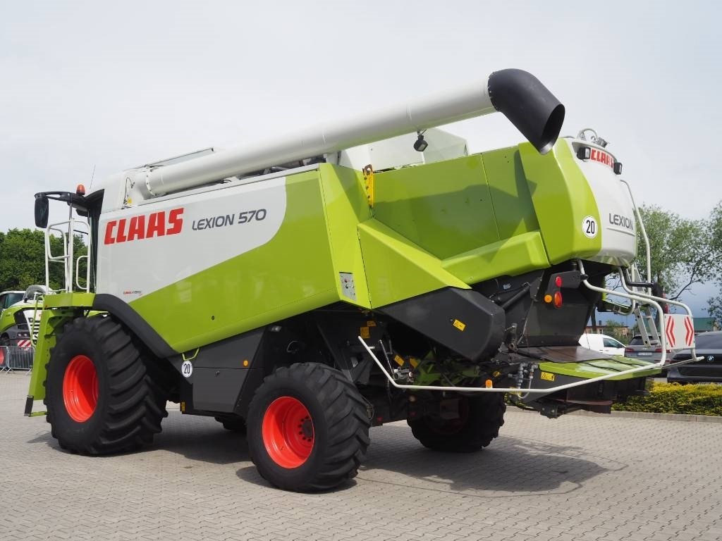 Claas Lexion 570 4WD + V750 - Зернозбиральний комбайн: фото 2 Claas Lexion 570 4WD + V750 - Зернозбиральний комбайн: фото 2