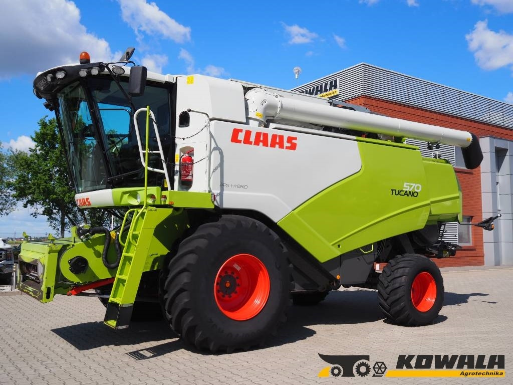 Claas Tucano 570 GPS + V770 - Зернозбиральний комбайн: фото 1 Claas Tucano 570 GPS + V770 - Зернозбиральний комбайн: фото 1