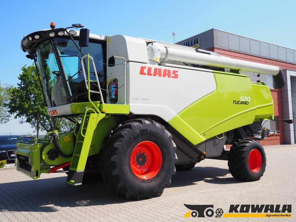Claas Tucano 570 + V770 - Зернозбиральний комбайн: фото 1 Claas Tucano 570 + V770 - Зернозбиральний комбайн: фото 1