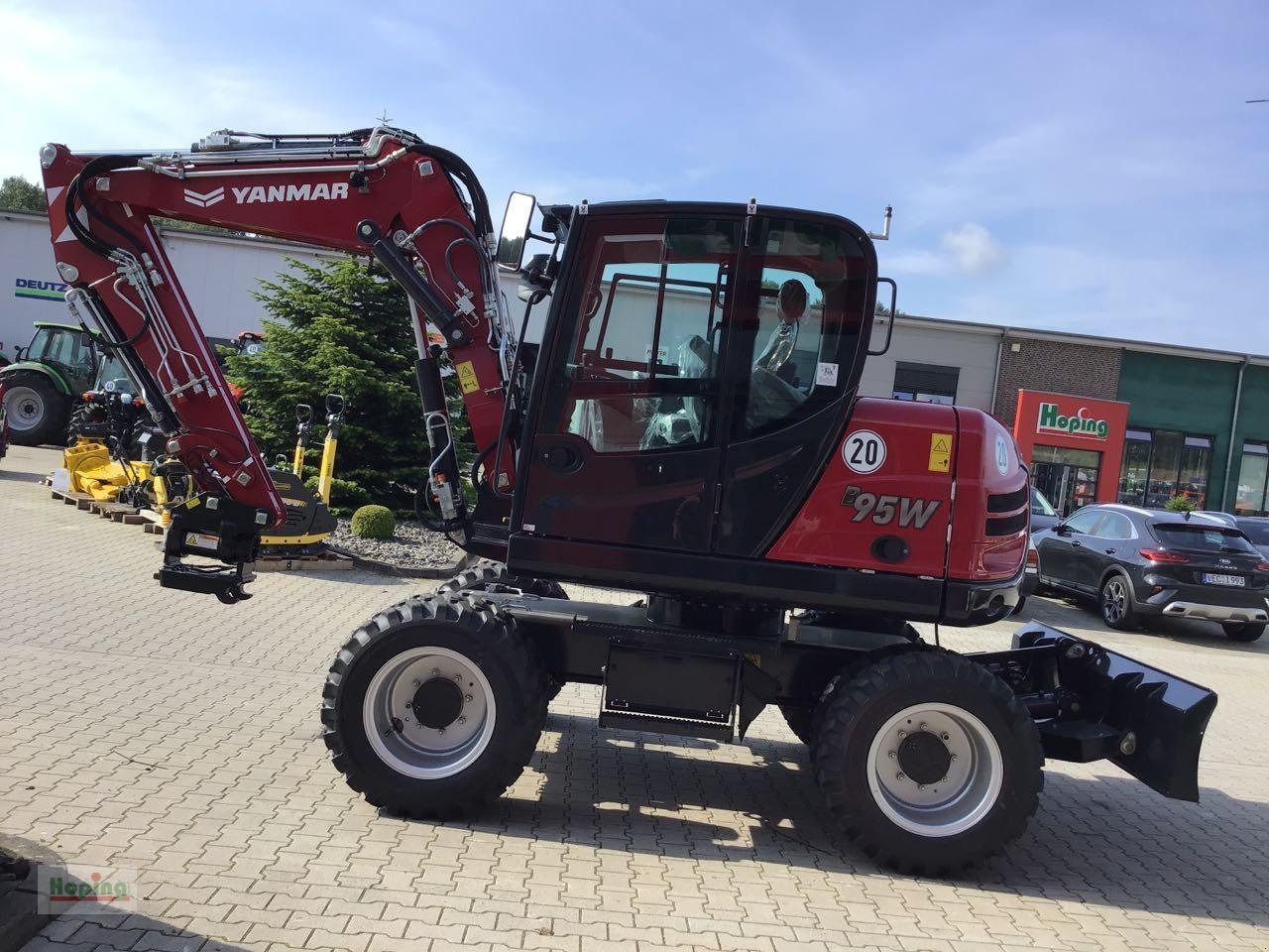 Yanmar B95W/5 - Міні-екскаватор: фото 5 Yanmar B95W/5 - Міні-екскаватор: фото 5