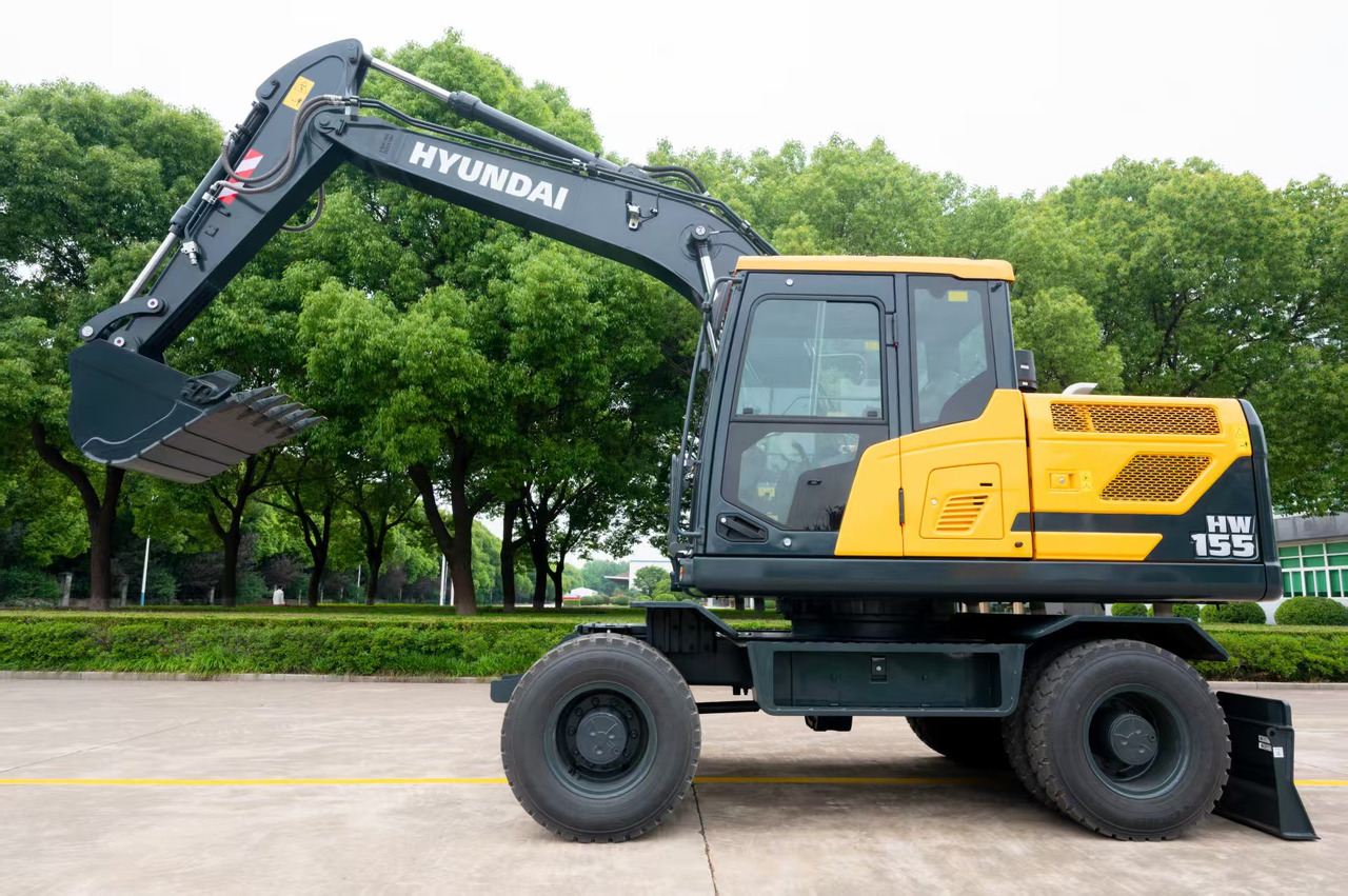 HYUNDAI HW155 - Колісний екскаватор: фото 4 HYUNDAI HW155 - Колісний екскаватор: фото 4