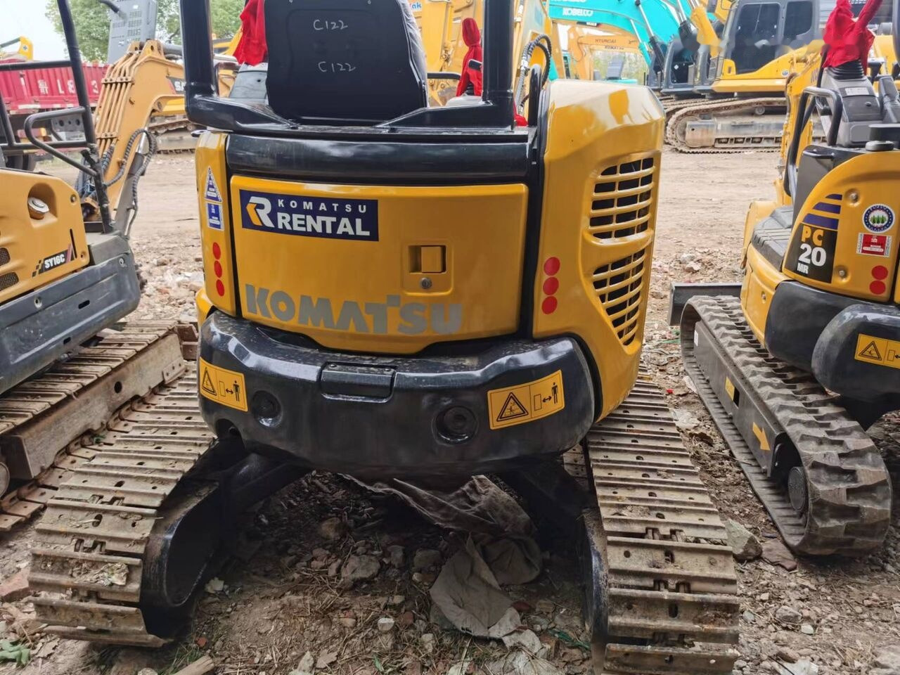 Komatsu PC35MR - Міні-екскаватор: фото 4 Komatsu PC35MR - Міні-екскаватор: фото 4
