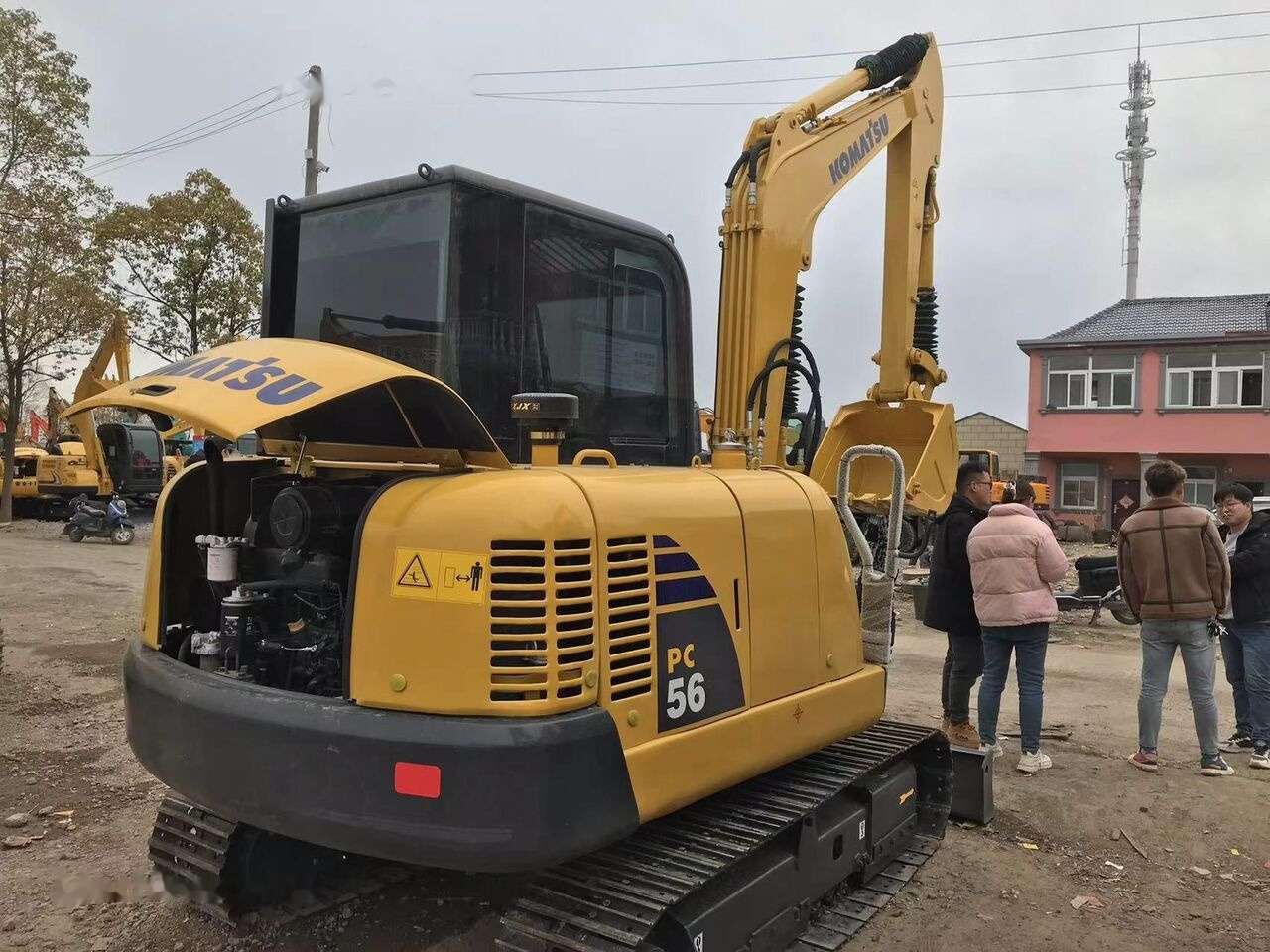 Komatsu PC56 - Міні-екскаватор: фото 1 Komatsu PC56 - Міні-екскаватор: фото 1