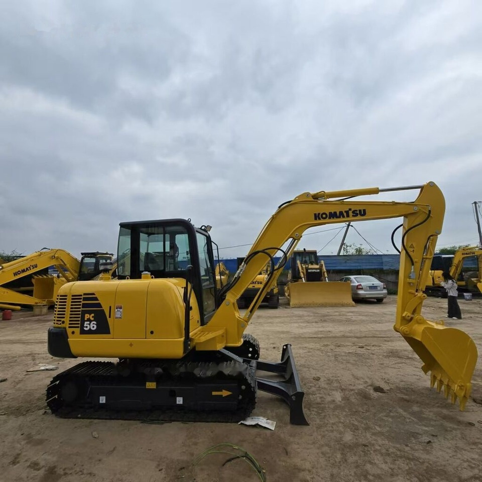 Komatsu PC56 - Міні-екскаватор: фото 4 Komatsu PC56 - Міні-екскаватор: фото 4