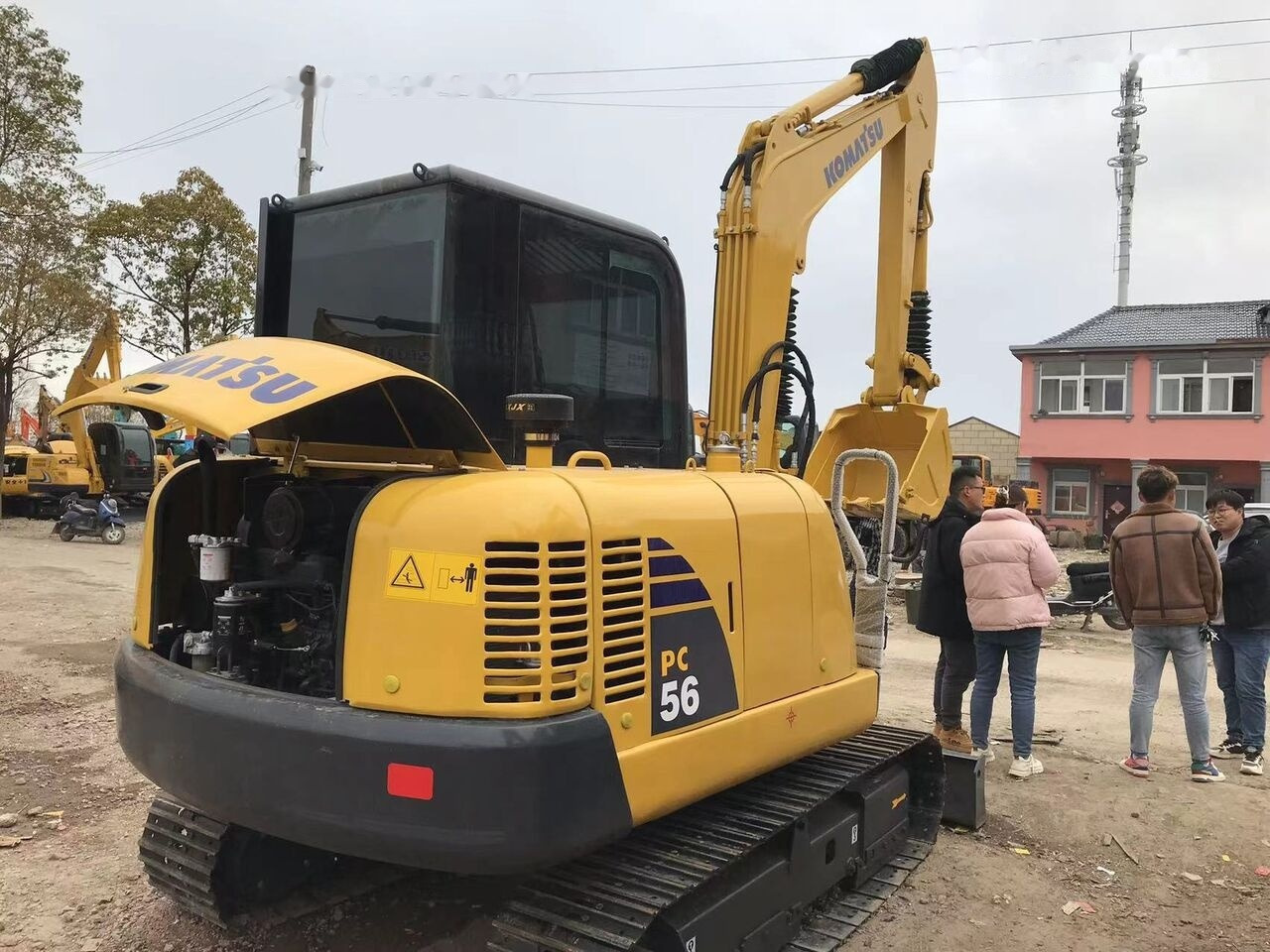 Komatsu PC56 - Міні-екскаватор: фото 3 Komatsu PC56 - Міні-екскаватор: фото 3