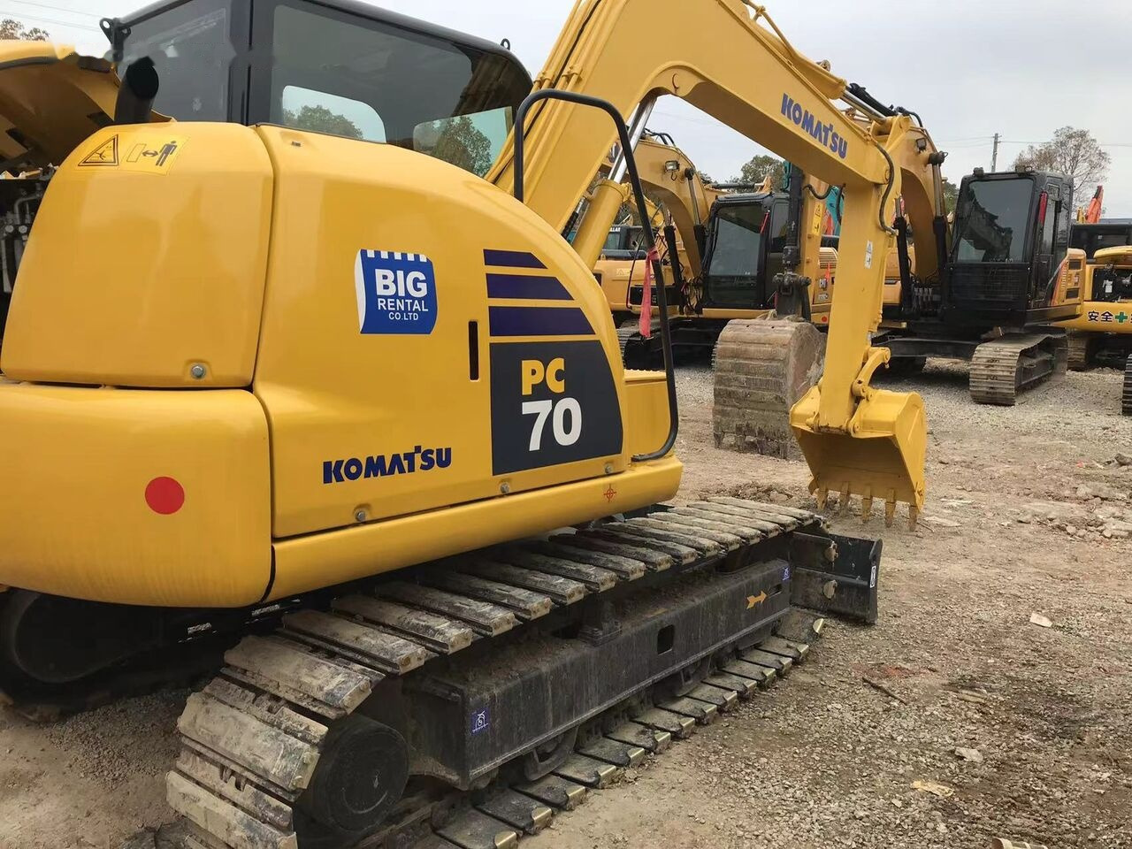 Komatsu PC70-8 - Гусеничний екскаватор: фото 5 Komatsu PC70-8 - Гусеничний екскаватор: фото 5