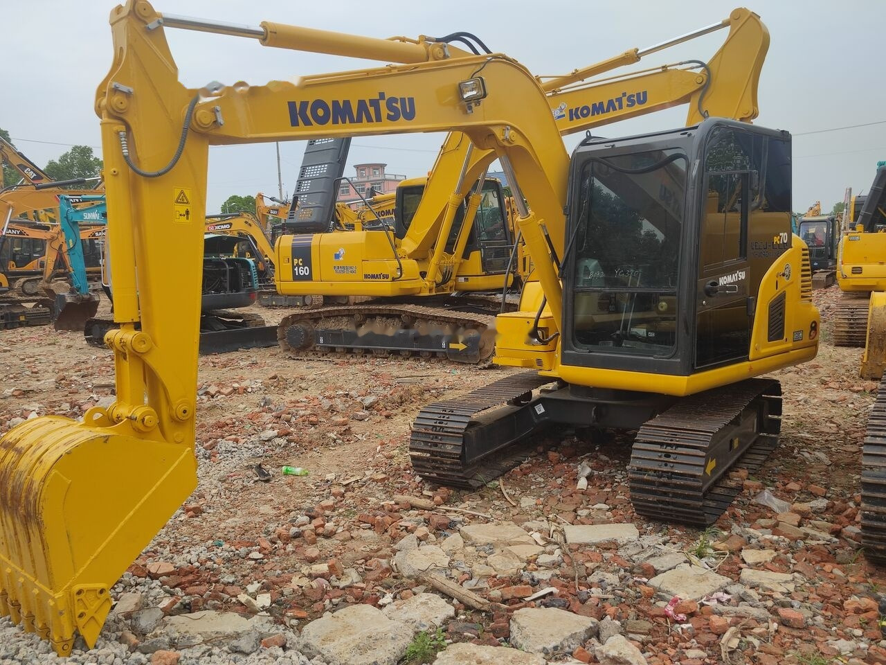 Komatsu PC70-8 - Міні-екскаватор: фото 5 Komatsu PC70-8 - Міні-екскаватор: фото 5