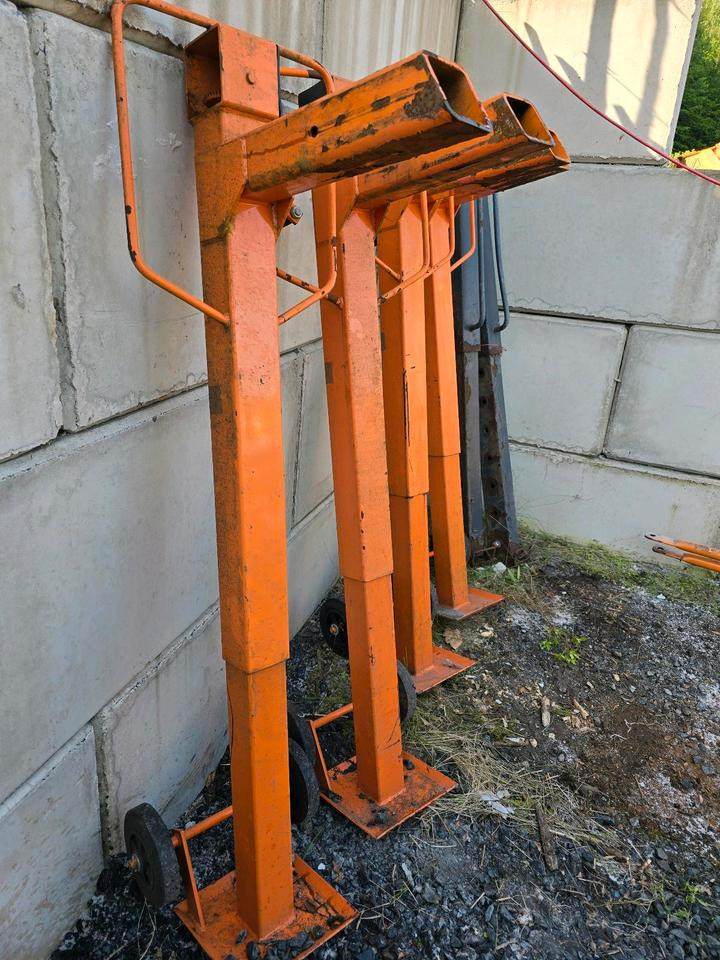 4x Stützen für Salzstreuer Container Wohnkabine Schmidt Epoke Gmeiner Salzsilo Streuautomat Winterdienst - Розкидач піску і cолі: фото 3 4x Stützen für Salzstreuer Container Wohnkabine Schmidt Epoke Gmeiner Salzsilo Streuautomat Winterdienst - Розкидач піску і cолі: фото 3