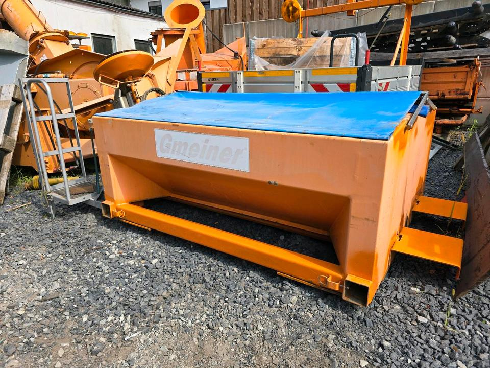 Gmeiner Yeti 2000 TC EWA Salzstreuer Streuautomat Salzsilo Bucher Aufbau für Unimog UGE UGN 405/10 405/12 U318 U 318 423 323 327 427 429 Schmidt Winterdienst - Розкидач піску і cолі: фото 2 Gmeiner Yeti 2000 TC EWA Salzstreuer Streuautomat Salzsilo Bucher Aufbau für Unimog UGE UGN 405/10 405/12 U318 U 318 423 323 327 427 429 Schmidt Winterdienst - Розкидач піску і cолі: фото 2