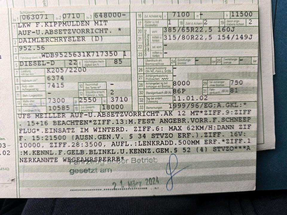 Снігоприбиральна машина Mercedes-Benz Atego 1828 AK Absetzkipper Meiller Schmidt Schneepflug Küpper-Weisser Salzstreuer Allrad: фото 10 Снігоприбиральна машина Mercedes-Benz Atego 1828 AK Absetzkipper Meiller Schmidt Schneepflug Küpper-Weisser Salzstreuer Allrad: фото 10