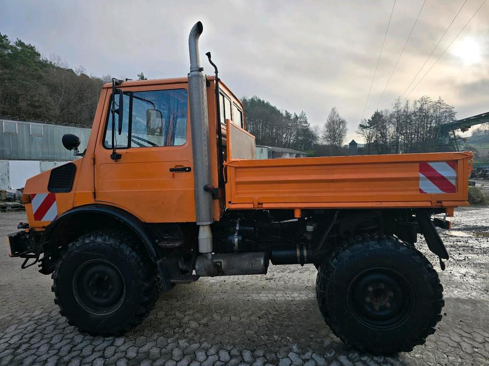 Самоскид вантажівка, Комунальна/ Спеціальна техніка Unimog U1400 bj. 1990 424 427/10  Mercedes-Benz  1400 1600 1200 1000: фото 8