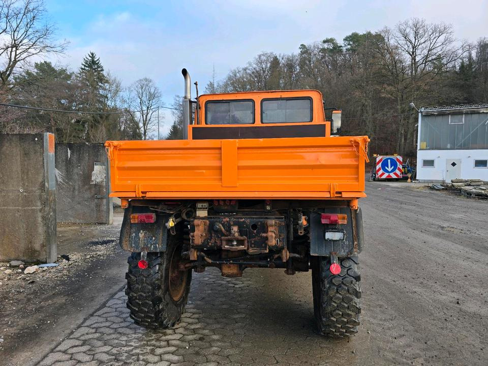 Самоскид вантажівка, Комунальна/ Спеціальна техніка Unimog U1400 bj. 1990 424 427/10  Mercedes-Benz  1400 1600 1200 1000: фото 7