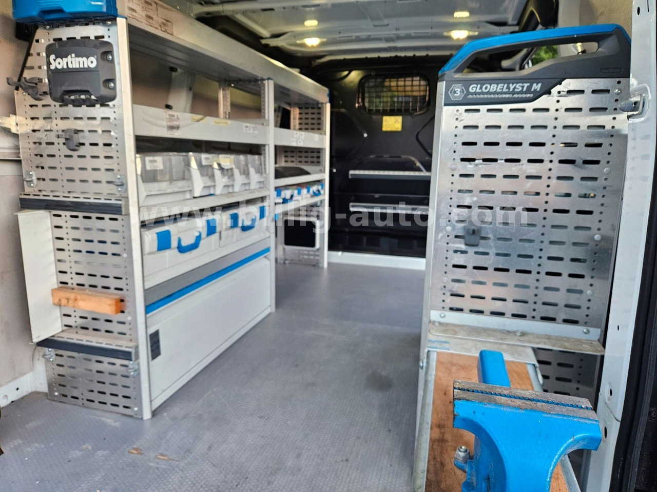 Пасажирський фургон Ford Transit Custom Sortimo Werkstatt AHK: фото 9