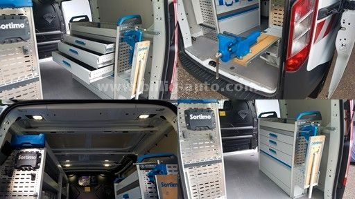 Пасажирський фургон Ford Transit Custom Sortimo Werkstatt AHK: фото 13