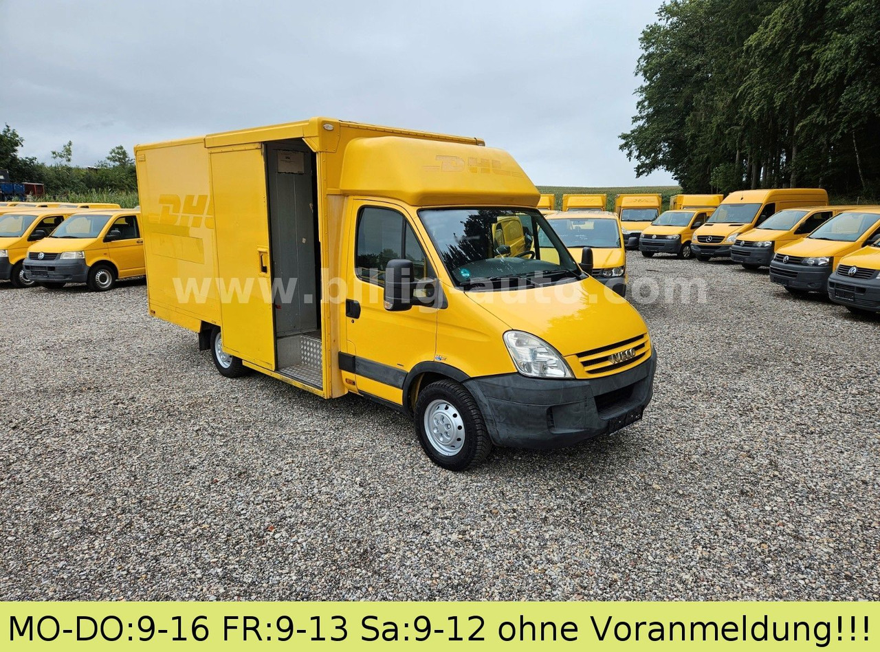 Iveco Daily 1.Hd Koffer Regale Integralkoffer DHL POST - Фургон з закритим кузовом: фото 1 Iveco Daily 1.Hd Koffer Regale Integralkoffer DHL POST - Фургон з закритим кузовом: фото 1