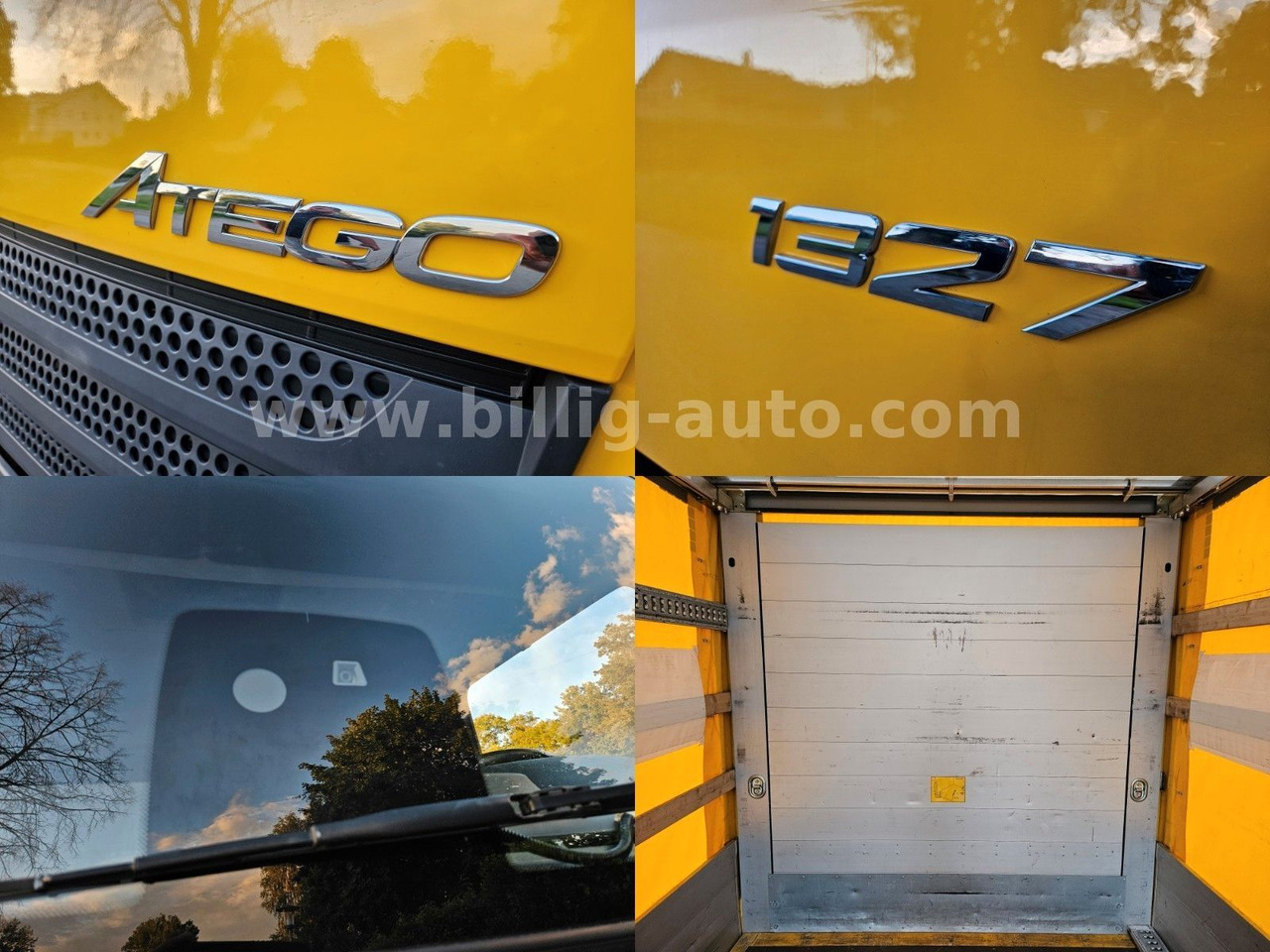 Вантажівка з закритим кузовом Mercedes-Benz Atego 1327 L * BREMS/SPUR-ASS*DIFF.*LBW*AHK*7.2m: фото 18