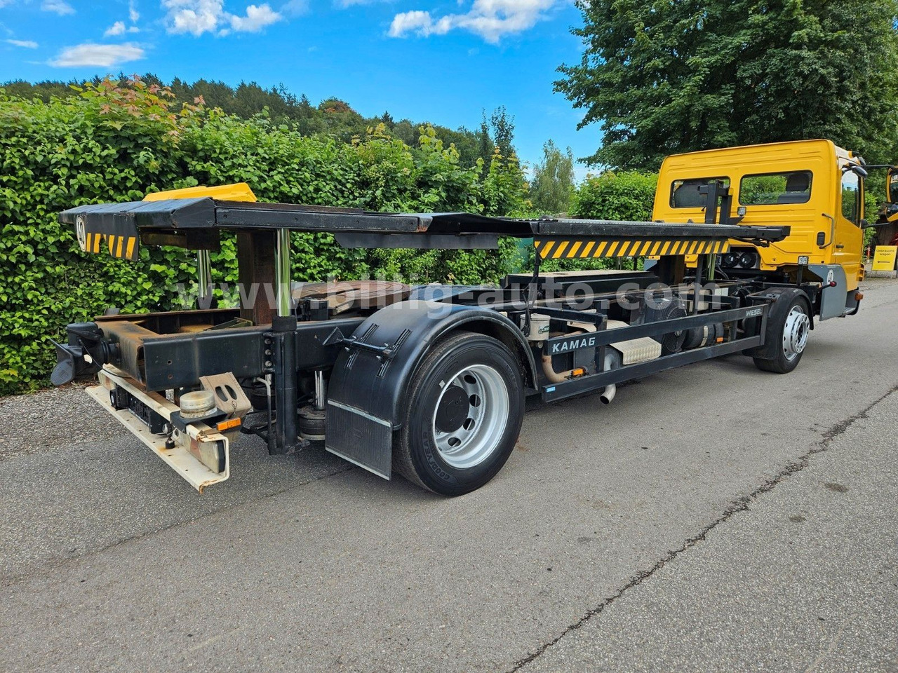 Mercedes-Benz Kamag * WBH 25 * Wiesel * Umsetzer * Sattelkupp. - Контейнеровоз/ Змінний кузов вантажівка: фото 5 Mercedes-Benz Kamag * WBH 25 * Wiesel * Umsetzer * Sattelkupp. - Контейнеровоз/ Змінний кузов вантажівка: фото 5