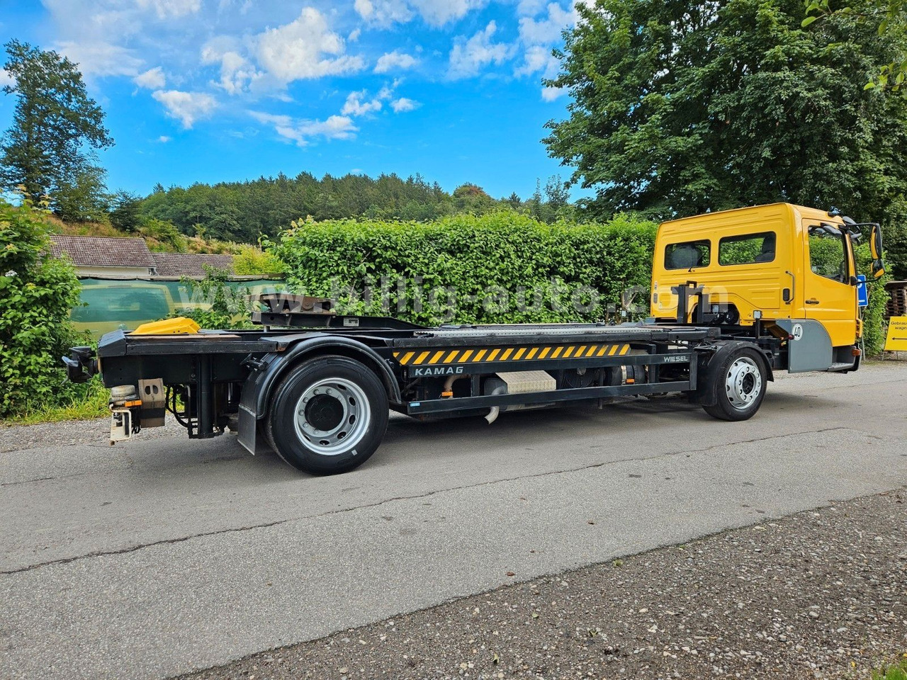 Mercedes-Benz Kamag * WBH 25 * Wiesel * Umsetzer * Sattelkupp. - Вантажівка шасі: фото 4 Mercedes-Benz Kamag * WBH 25 * Wiesel * Umsetzer * Sattelkupp. - Вантажівка шасі: фото 4