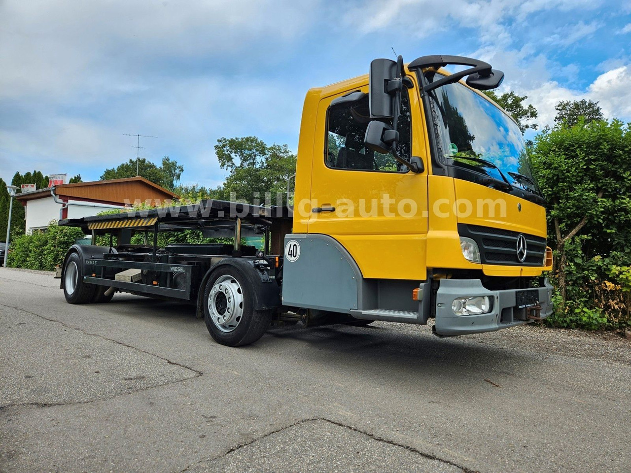 Mercedes-Benz Kamag * WBH 25 * Wiesel * Umsetzer * Sattelkupp. - Вантажівка шасі: фото 1 Mercedes-Benz Kamag * WBH 25 * Wiesel * Umsetzer * Sattelkupp. - Вантажівка шасі: фото 1
