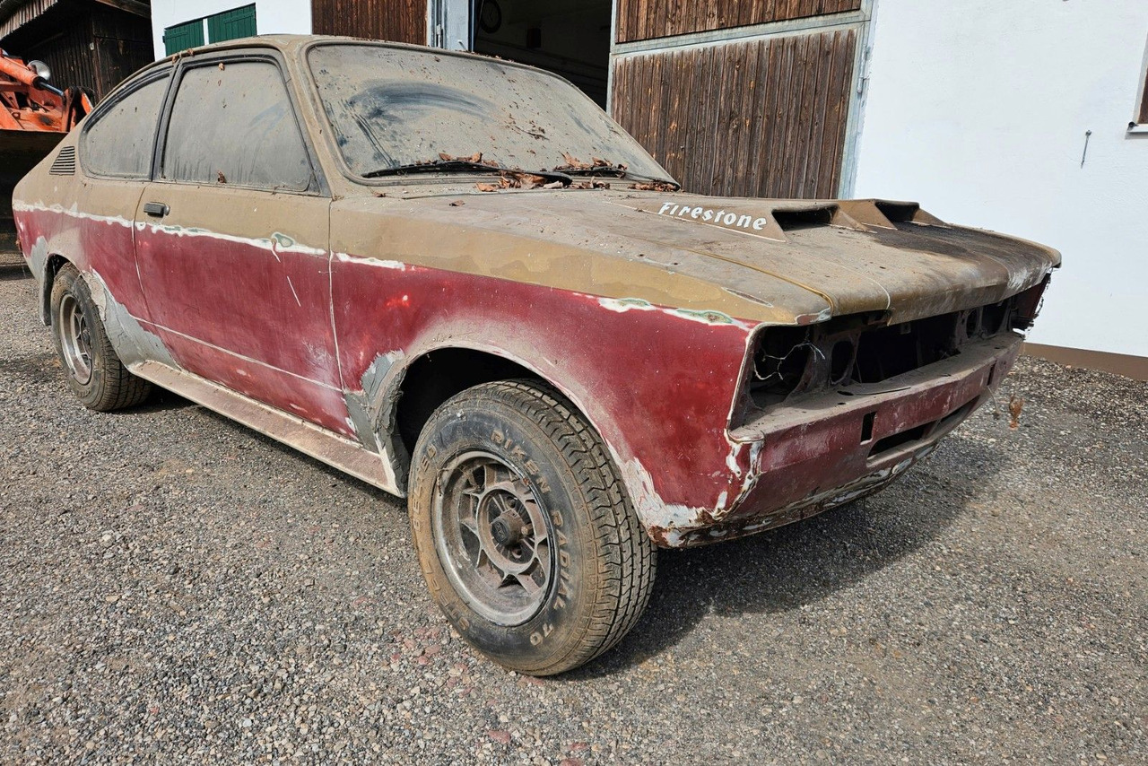 Opel Kadett C Rallye 2.0E Coupe Nr.13 Scheunenfund - Легковий автомобіль: фото 1 Opel Kadett C Rallye 2.0E Coupe Nr.13 Scheunenfund - Легковий автомобіль: фото 1