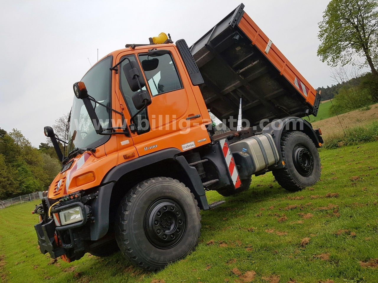 Unimog U400 405/12*HYDROSTAT*VARIOPILOT*Euro4*Kipper - Самоскид вантажівка: фото 1 Unimog U400 405/12*HYDROSTAT*VARIOPILOT*Euro4*Kipper - Самоскид вантажівка: фото 1