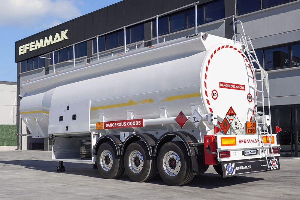 EFEMMAK E.FAST.GN.38.5 ADR Aluminum Fuel Trailer - Напівпричіп цистерна: фото 2 EFEMMAK E.FAST.GN.38.5 ADR Aluminum Fuel Trailer - Напівпричіп цистерна: фото 2