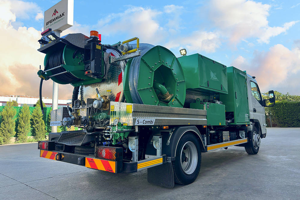 EFEMMAK S-Combi Combined Sewer Jetting And Vacuum Vehicle - Асенізатори: фото 3 EFEMMAK S-Combi Combined Sewer Jetting And Vacuum Vehicle - Асенізатори: фото 3