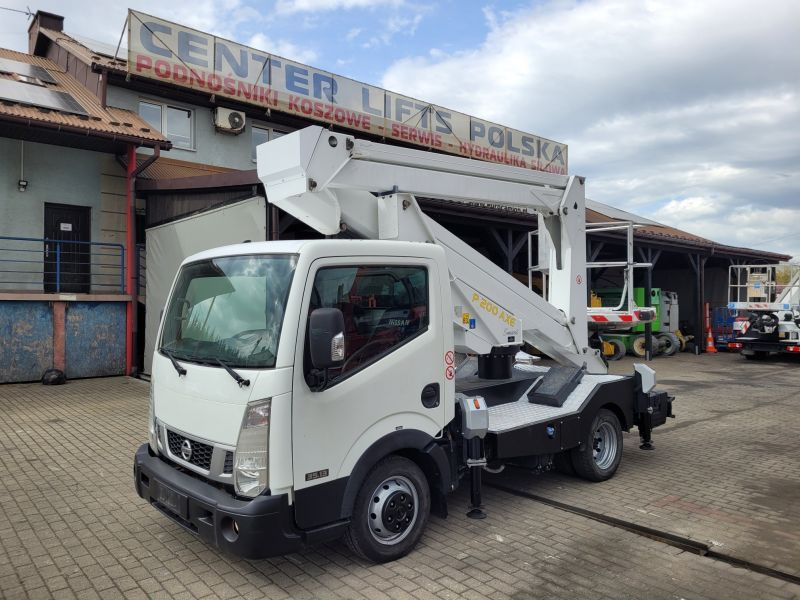 Nissan Cabstar NT400 podnośnik koszowy Palfinger P200 AXE boom lift bucket truck - Автовишка: фото 1 Nissan Cabstar NT400 podnośnik koszowy Palfinger P200 AXE boom lift bucket truck - Автовишка: фото 1