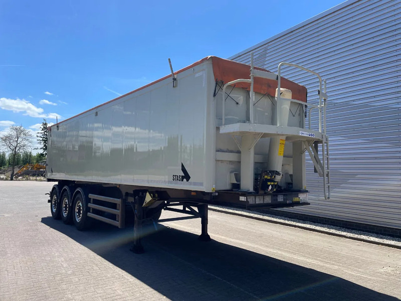 Stas 300 CX / FULL ALUMINIUM / 48M3 / APK - TUV NOVEMBER 2025 / SAF AXLES / DICS BRAKES / RVS FLOOR / - Самоскид напівпричіп: фото 1 Stas 300 CX / FULL ALUMINIUM / 48M3 / APK - TUV NOVEMBER 2025 / SAF AXLES / DICS BRAKES / RVS FLOOR / - Самоскид напівпричіп: фото 1