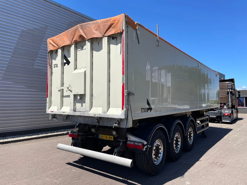 Stas 300 CX / FULL ALUMINIUM / 48M3 / APK - TUV NOVEMBER 2025 / SAF AXLES / DICS BRAKES / RVS FLOOR / - Самоскид напівпричіп: фото 4 Stas 300 CX / FULL ALUMINIUM / 48M3 / APK - TUV NOVEMBER 2025 / SAF AXLES / DICS BRAKES / RVS FLOOR / - Самоскид напівпричіп: фото 4