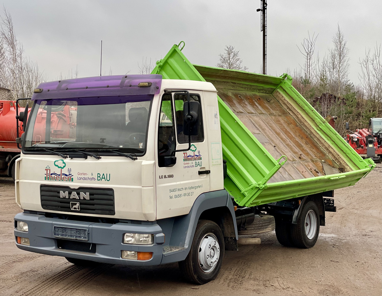 MAN LE - Самоскид вантажівка: фото 3 MAN LE - Самоскид вантажівка: фото 3