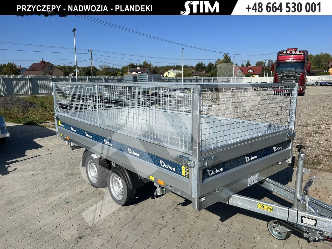 Cheval Liberté Debon, Wywrotka tórjstrona, Elektryczne sterowanie, Debon - Самоскид причіп: фото 3 Cheval Liberté Debon, Wywrotka tórjstrona, Elektryczne sterowanie, Debon - Самоскид причіп: фото 3