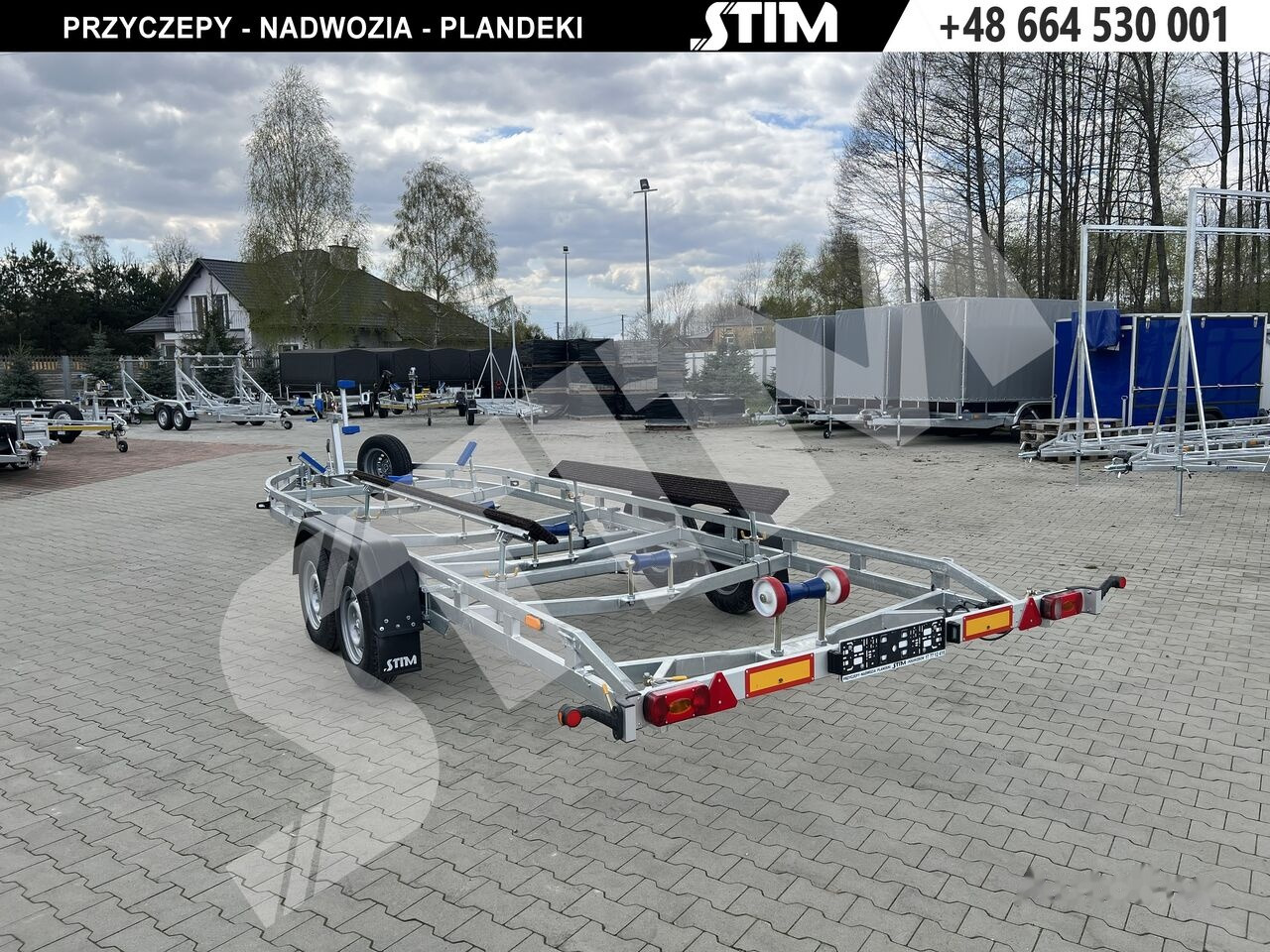 Stim L22/PŁ-ST/75-30 - Причіп для човна: фото 4 Stim L22/PŁ-ST/75-30 - Причіп для човна: фото 4