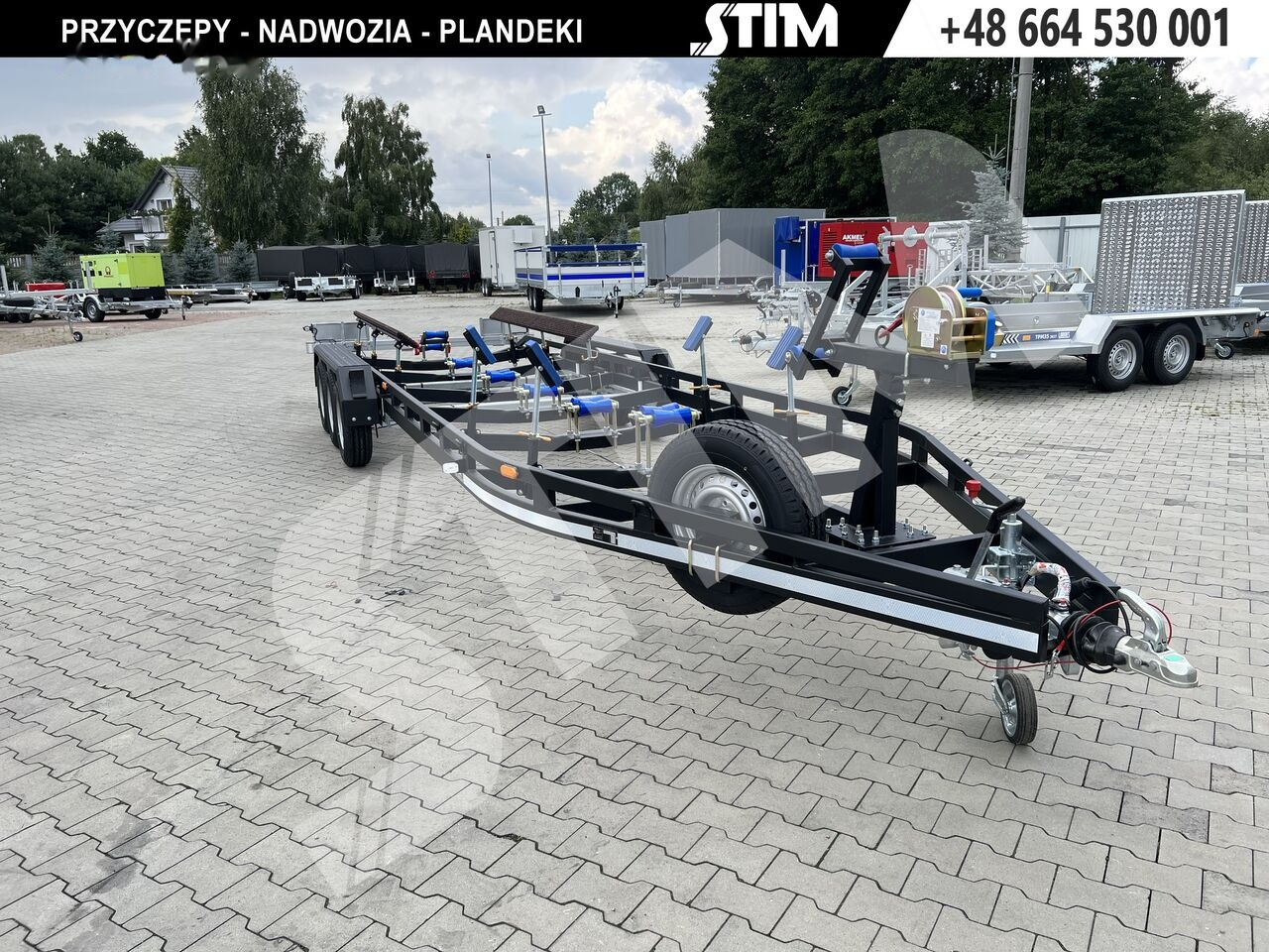 Stim L23/PŁ-ST/88-35 SCARAB - Причіп для човна: фото 5 Stim L23/PŁ-ST/88-35 SCARAB - Причіп для човна: фото 5