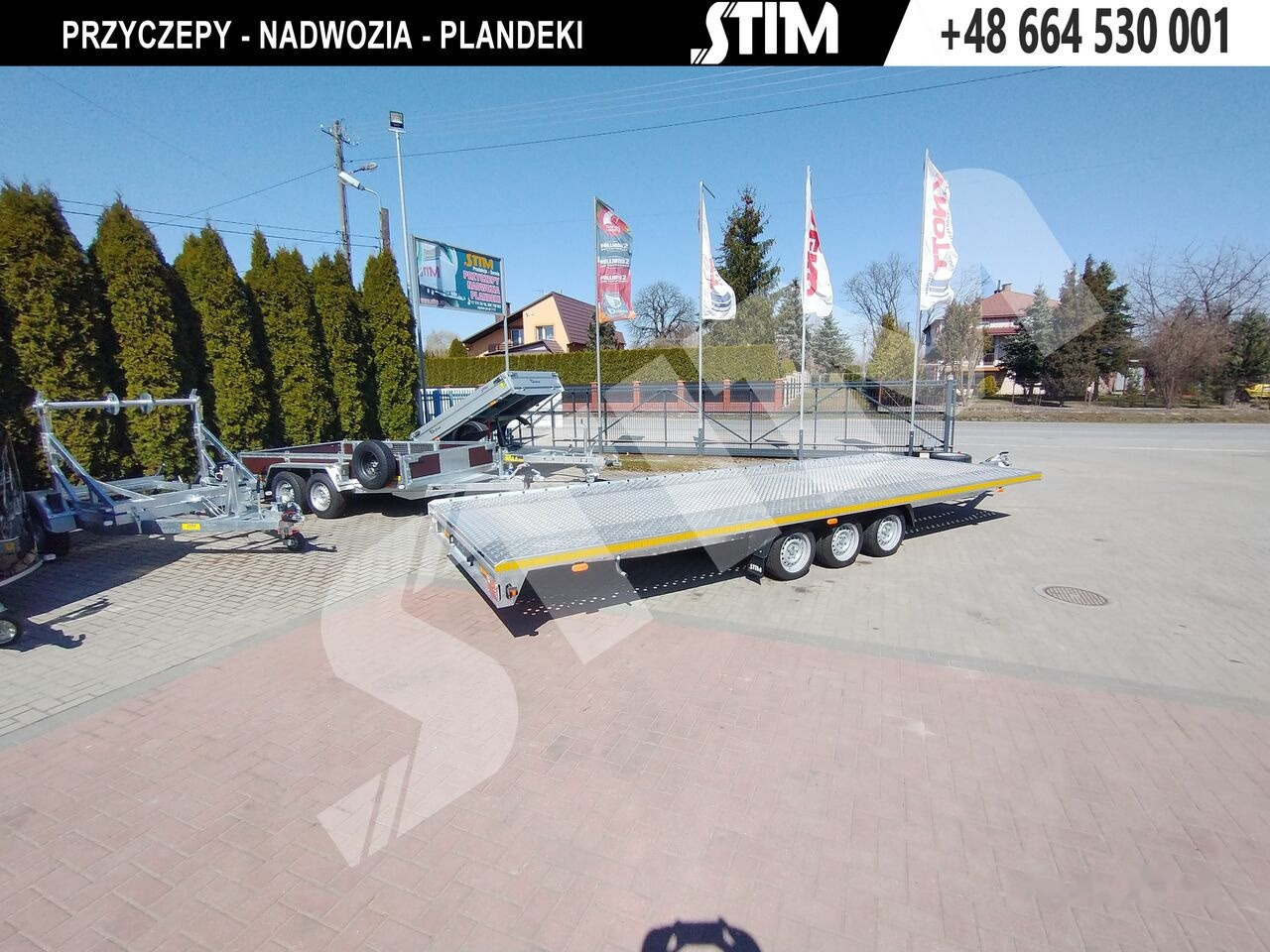 Stim L23/PP-TP/65-35S, wypełnienie środka, szerokość 230cm - Автовоз причіп: фото 3 Stim L23/PP-TP/65-35S, wypełnienie środka, szerokość 230cm - Автовоз причіп: фото 3