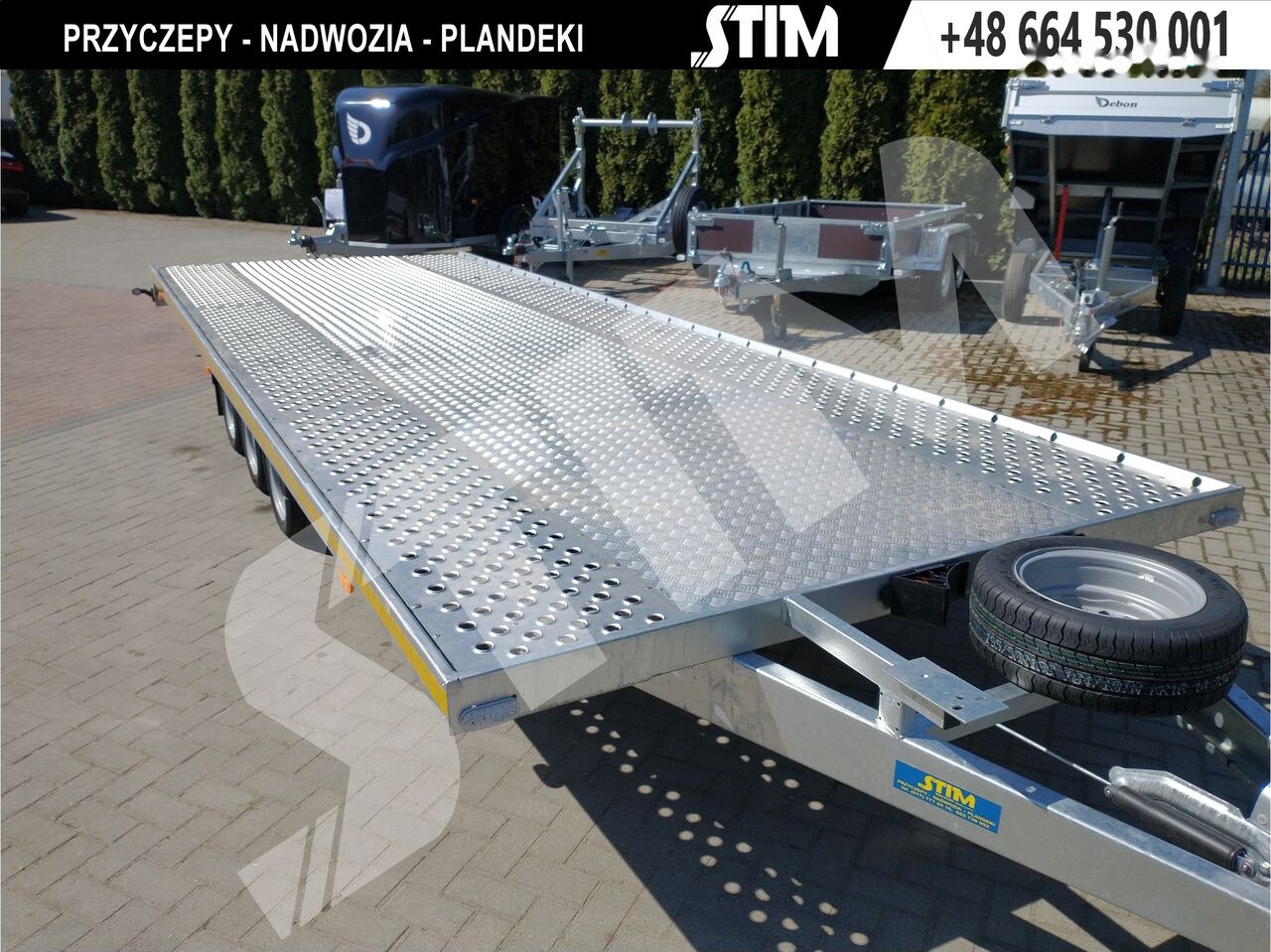 Stim L23/PP-TP/65-35S, wypełnienie środka, szerokość 230cm - Автовоз причіп: фото 2 Stim L23/PP-TP/65-35S, wypełnienie środka, szerokość 230cm - Автовоз причіп: фото 2