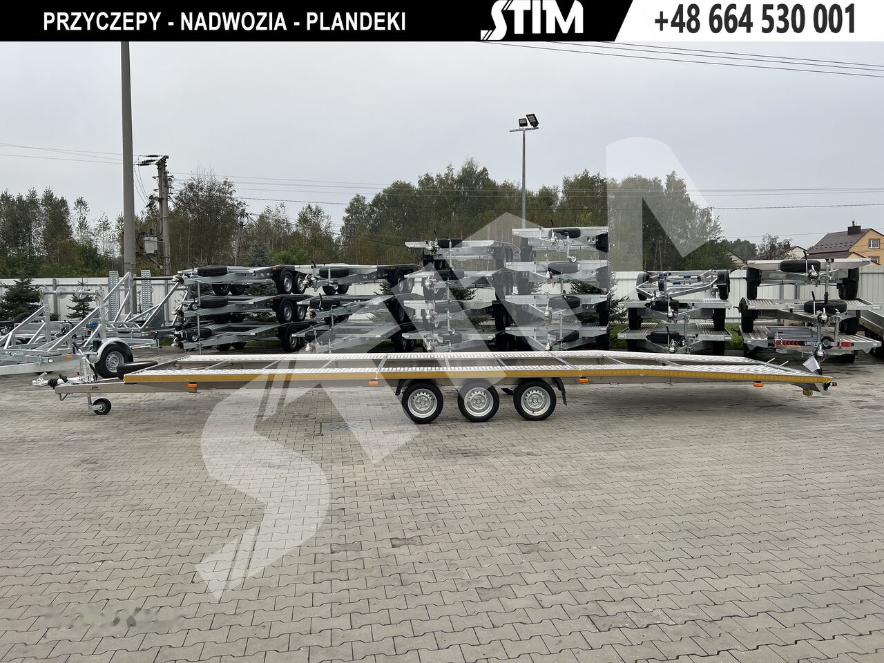 Stim L23/PP-TS/85-35AL - 195/50R13C - Автовоз причіп: фото 1 Stim L23/PP-TS/85-35AL - 195/50R13C - Автовоз причіп: фото 1