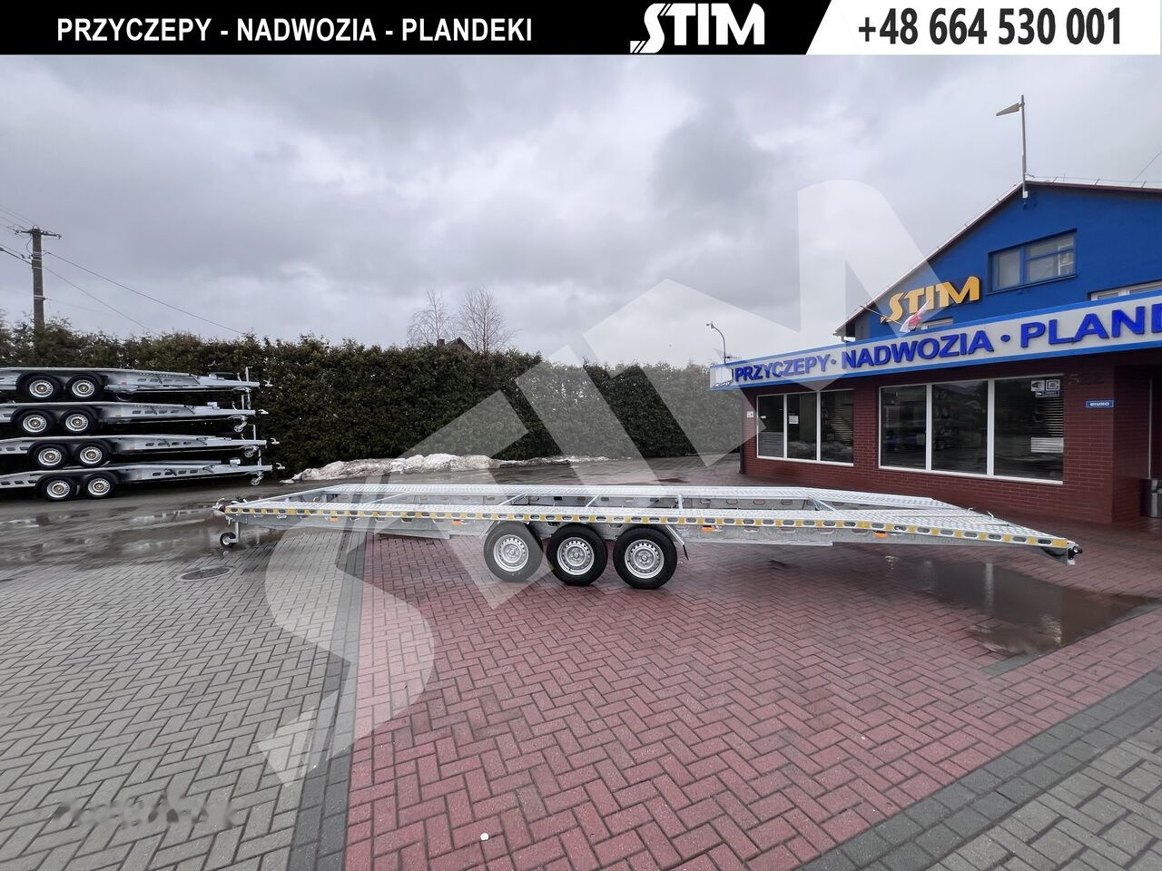 Stim L23/PP-TS/85-35S-RY1500 - Автовоз причіп: фото 1 Stim L23/PP-TS/85-35S-RY1500 - Автовоз причіп: фото 1