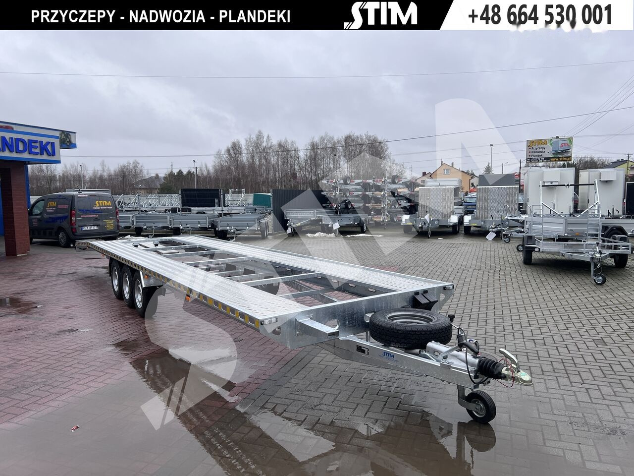 Stim L23/PP-TS/85-35S-RY1500 - Автовоз причіп: фото 4 Stim L23/PP-TS/85-35S-RY1500 - Автовоз причіп: фото 4