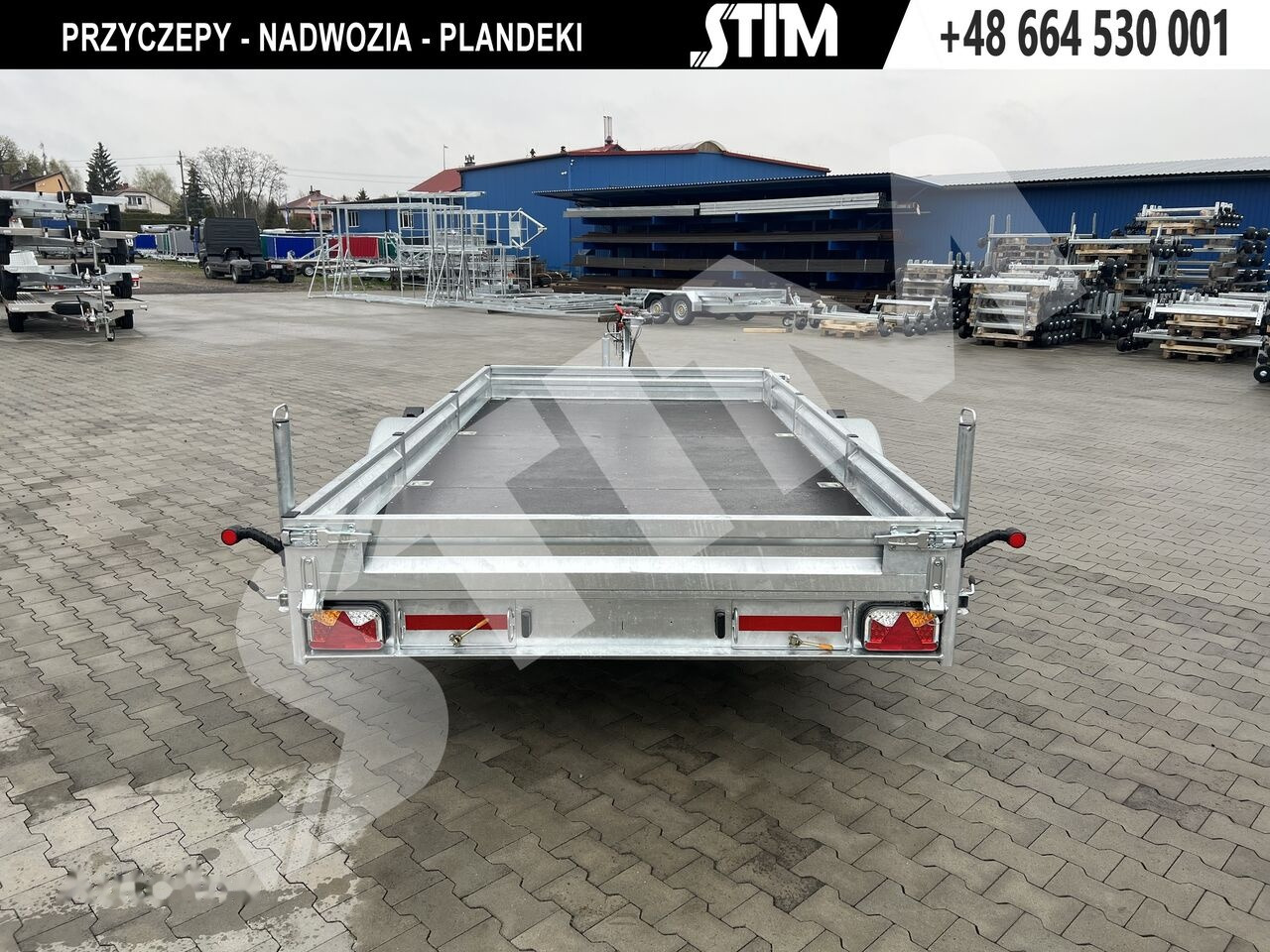Stim S21-1,8/4020 - Бортовий причіп/ Платформа: фото 4 Stim S21-1,8/4020 - Бортовий причіп/ Платформа: фото 4