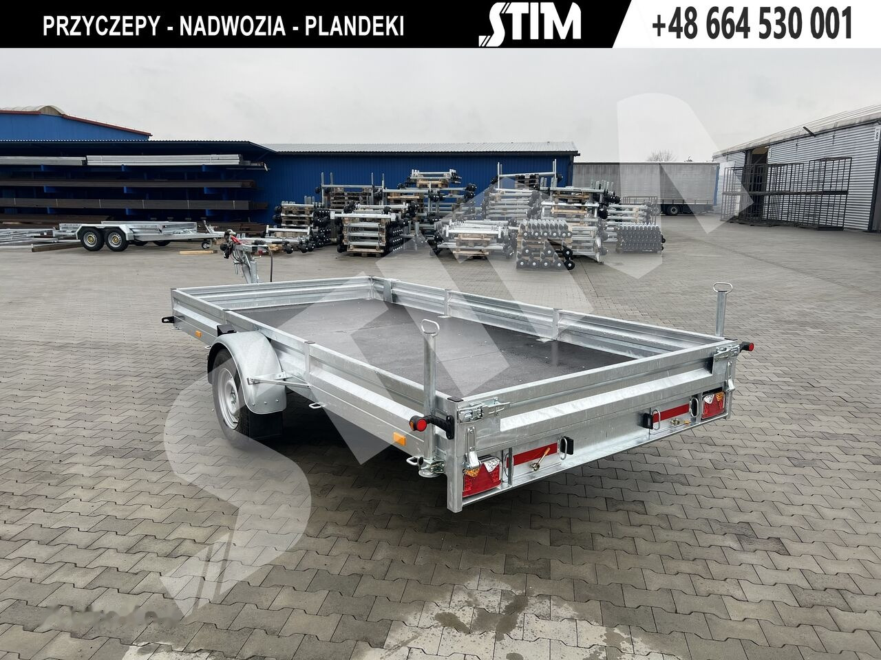 Stim S21-1,8/4020 - Бортовий причіп/ Платформа: фото 5 Stim S21-1,8/4020 - Бортовий причіп/ Платформа: фото 5