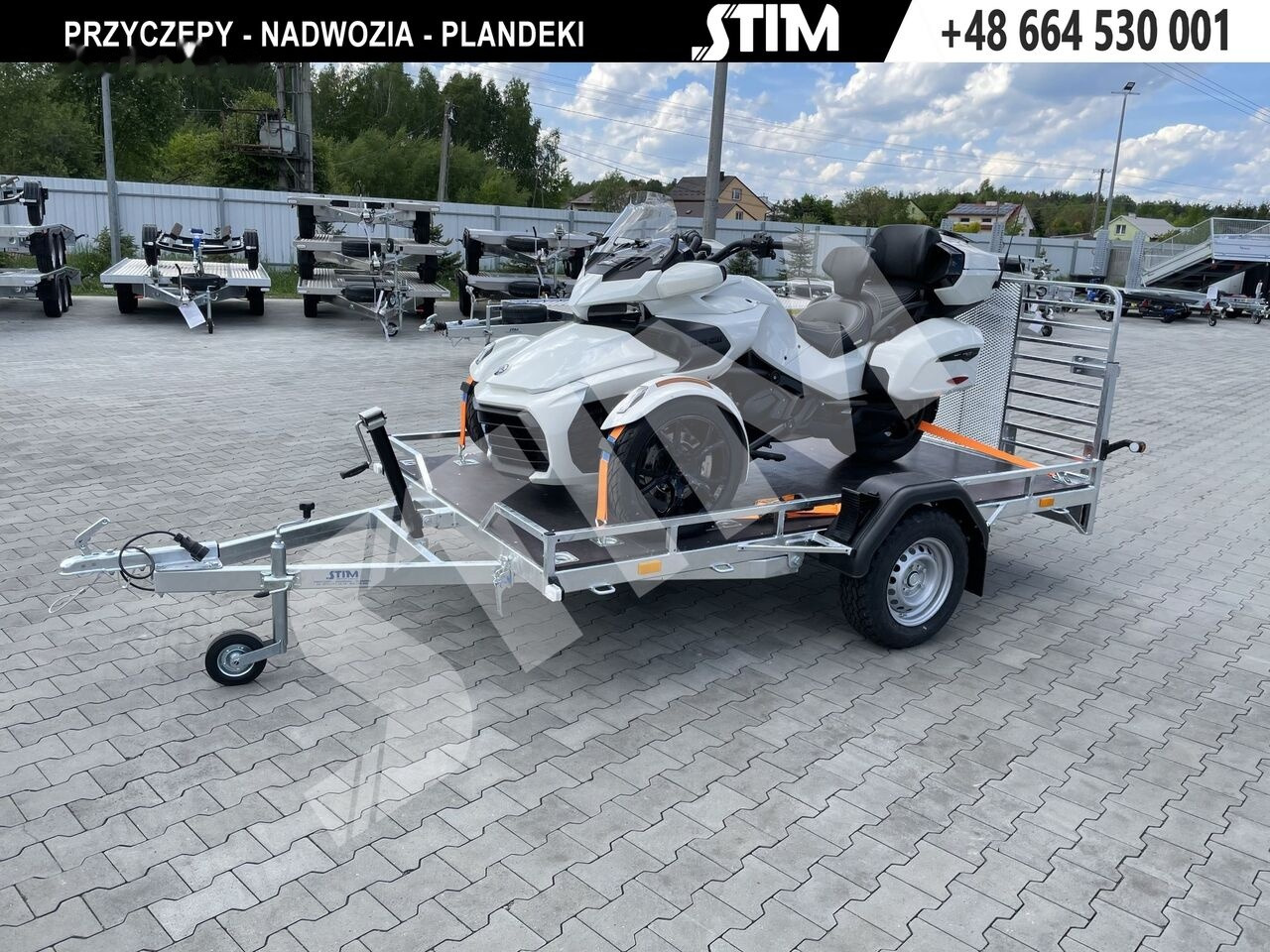 Stim S21-QR13/3016 (Quad, Motocykl, Trójkołowiec) - Причіп для мотоцикла: фото 1 Stim S21-QR13/3016 (Quad, Motocykl, Trójkołowiec) - Причіп для мотоцикла: фото 1