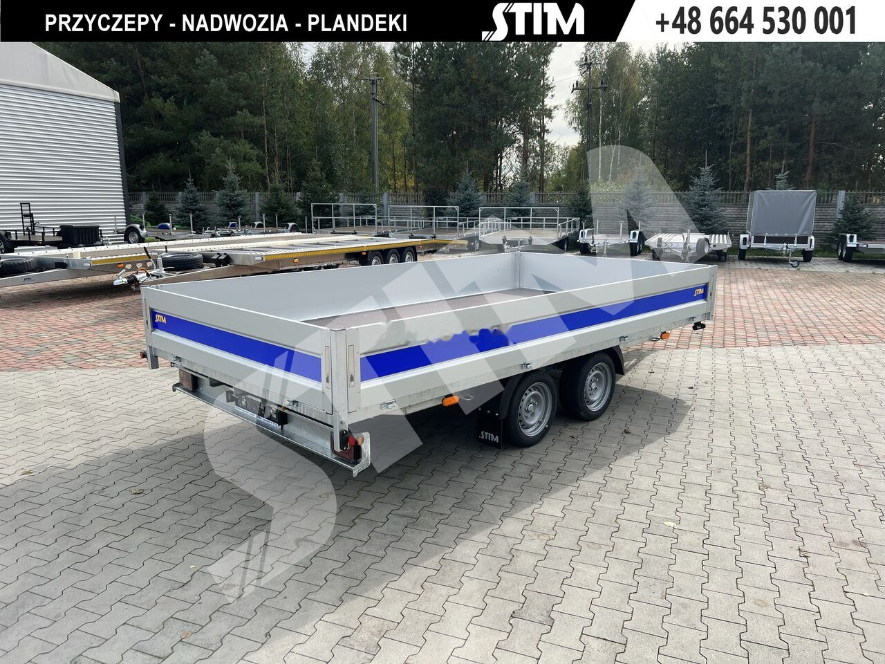 Stim S22-27/4122 - Бортовий причіп/ Платформа: фото 1 Stim S22-27/4122 - Бортовий причіп/ Платформа: фото 1