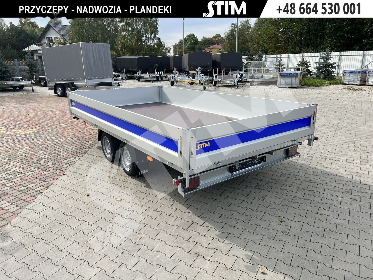 Stim S22-27/4122 - Бортовий причіп/ Платформа: фото 4 Stim S22-27/4122 - Бортовий причіп/ Платформа: фото 4